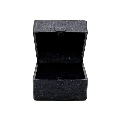 Dárková krabička z recyklovatelného plastu Tiami, černá