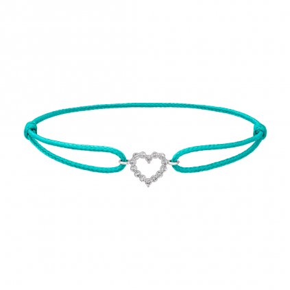 Náramky Little Cross ze zlata s lab-grown diamanty od Tiami