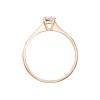Prsten z růžového zlata s lab-grown diamantem Atea I.