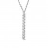Přívěsek z bílého zlata s lab-grown diamanty Pure Line 9