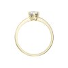 Prsten ze žlutého zlata s lab-grown diamantem Harmony