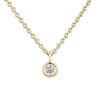 Přívěsek ze žlutého zlata s diamantem Sweetie