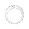 Prsten z bílého zlata s lab-grown diamantem Levitation