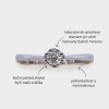 Zásnubní prsten s LAB GROWN diamantem