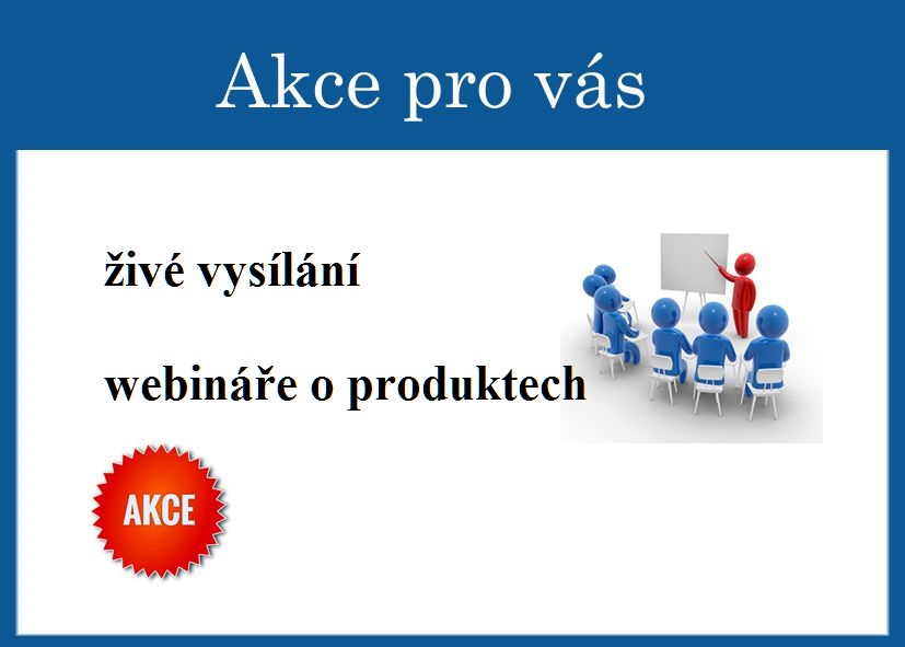 Živé vysílání - webinář