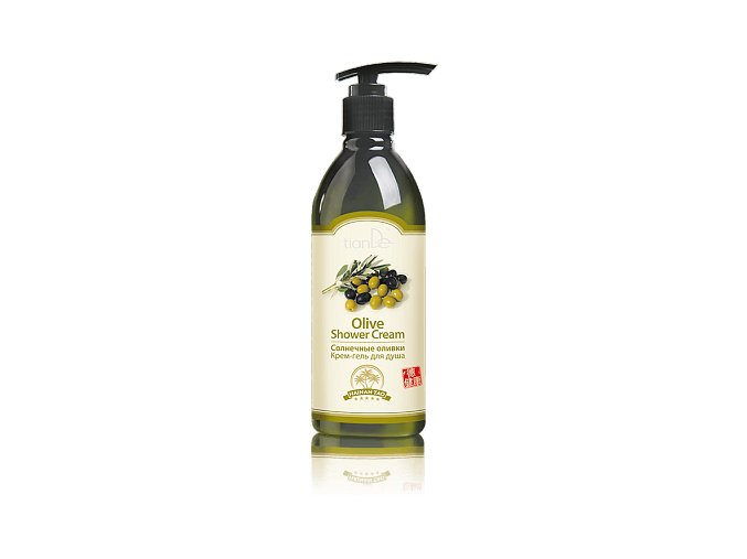 Krémový sprchový gel Slunečné olivy