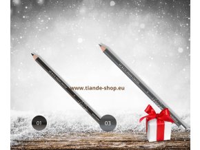 PRO PŘESNÉ LINKY - Tužka na rty a oči "ProVisage" - 01 Black a 03 Gray