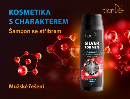 Šampon se stříbrem pro muže (Prezentace)