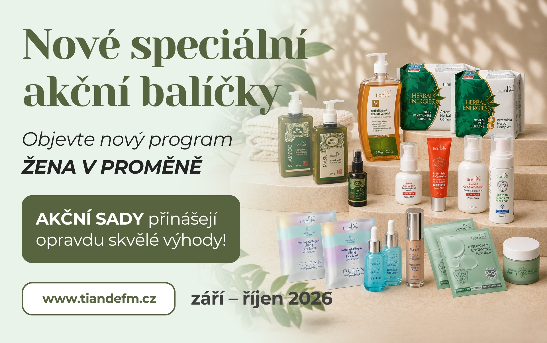Nové akční sady jsou tady!