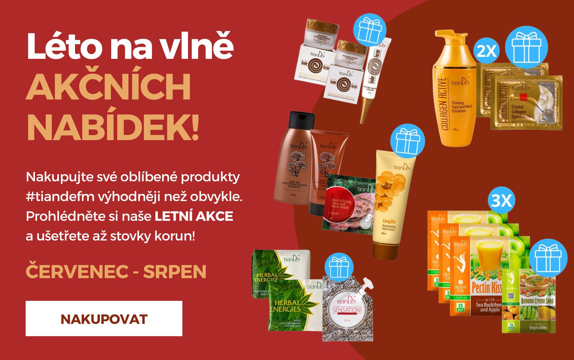 Léto na vlně AKČNÍCH NABÍDEK