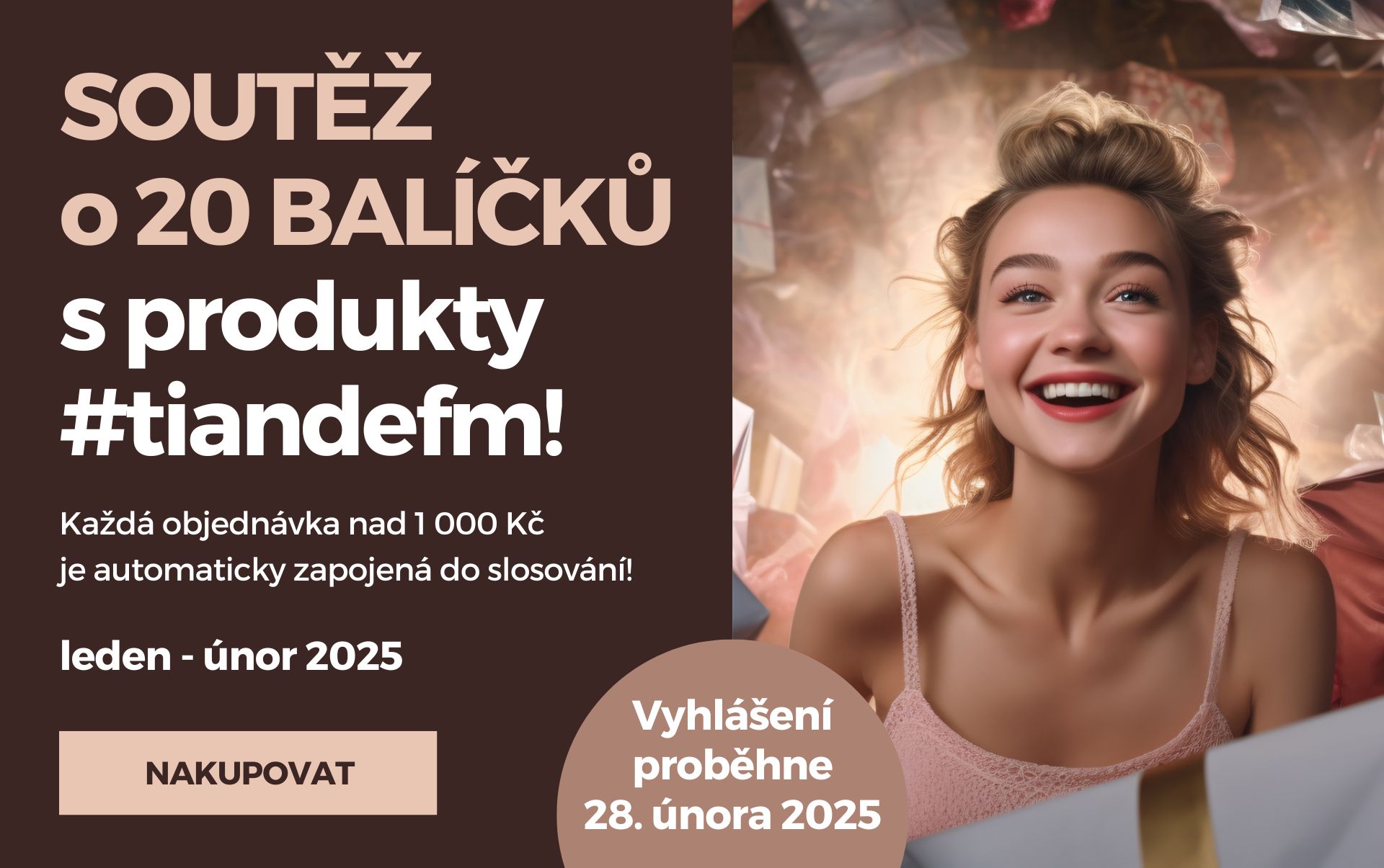 Další soutěž o 20 hodnotných balíčků!