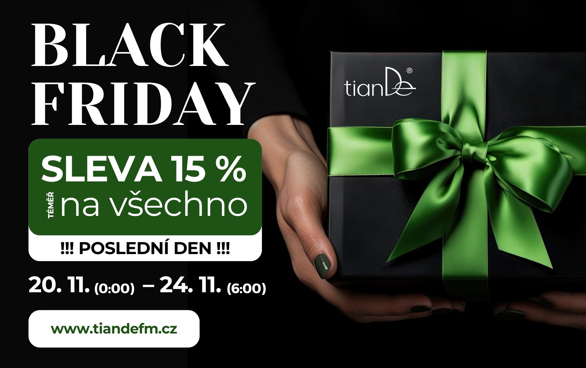 BLACK FRIDAY je zpět!