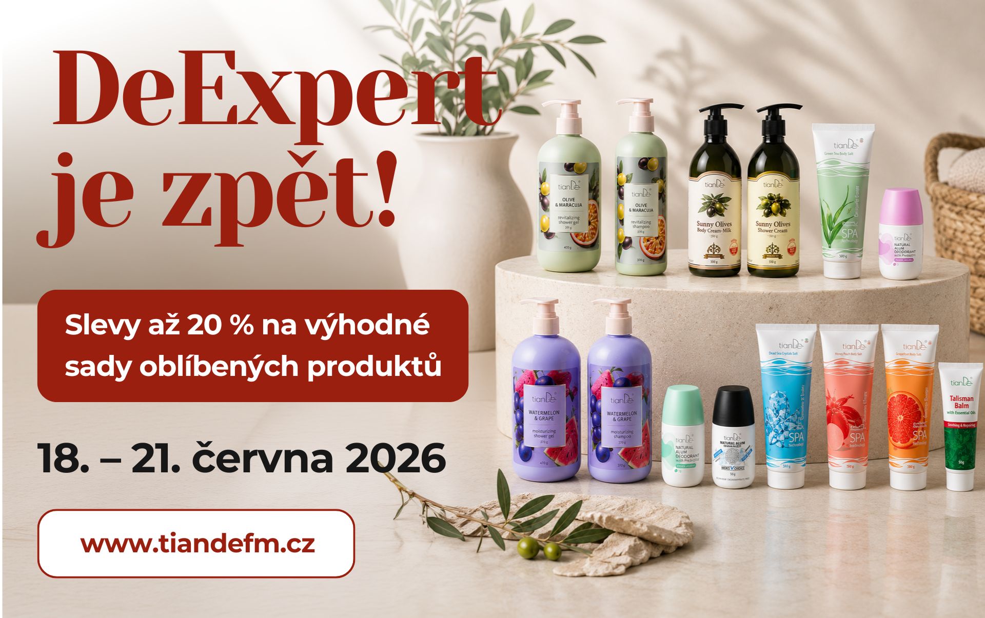 DeExpert s vůní ovocných tónů!