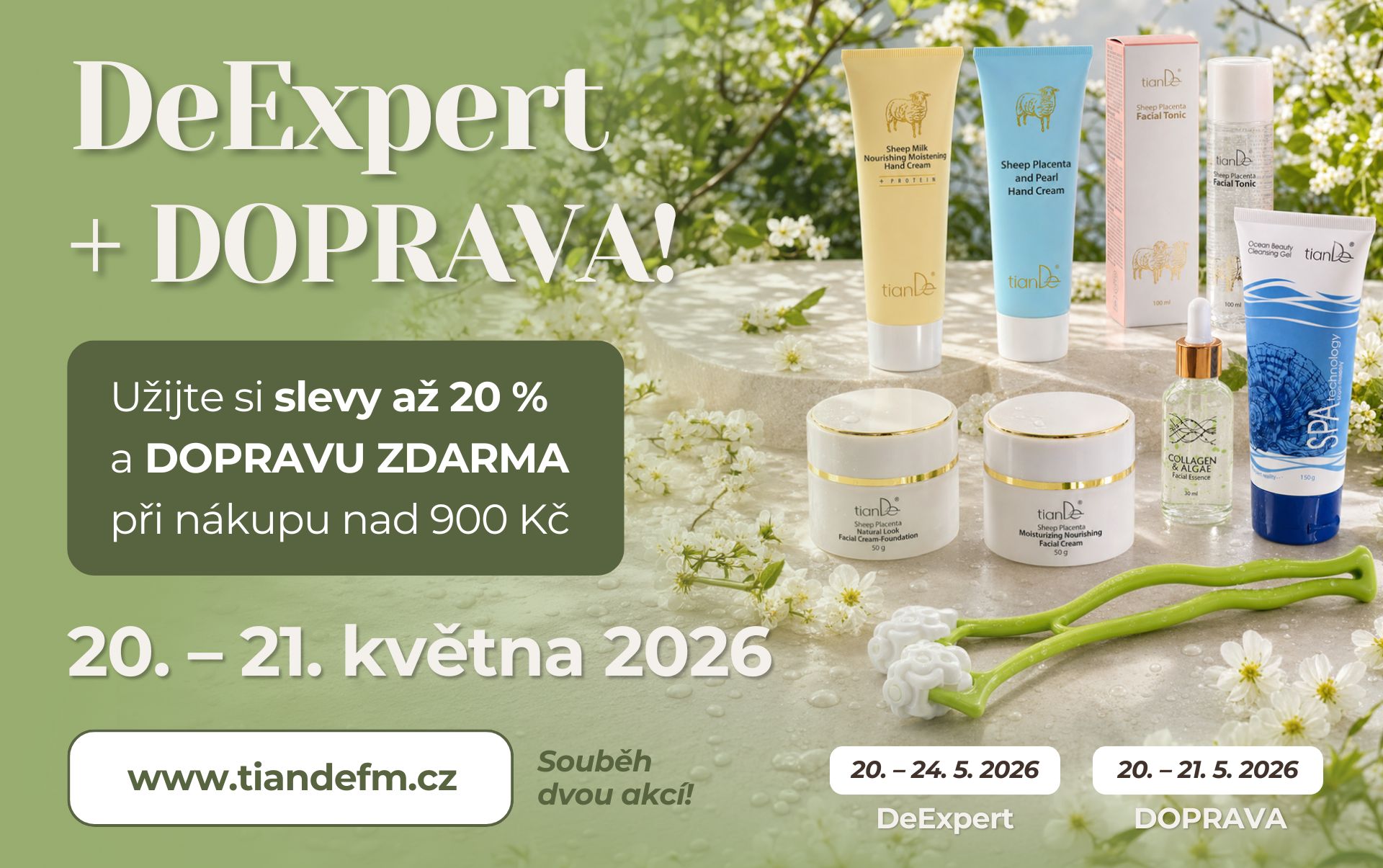 DeExpert + DOPRAVA ZDARMA je zpět!