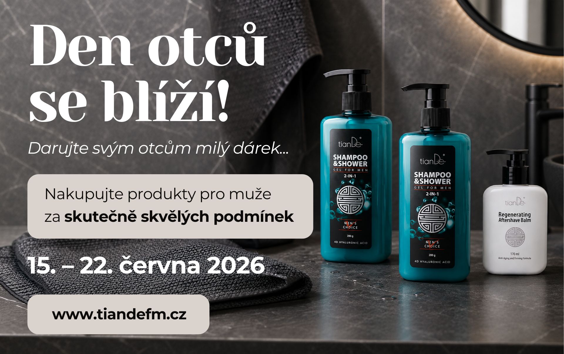 Akční balíček ke Dni otců
