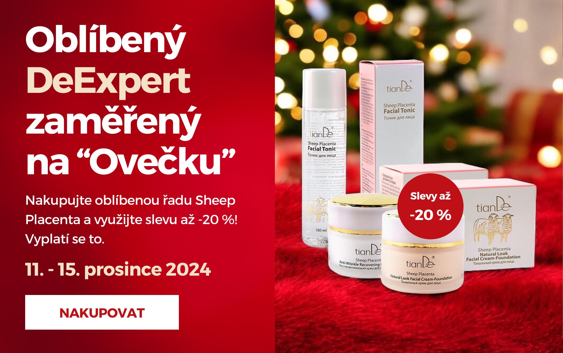 Oblíbený DeExpert zaměřený na "Ovečku"