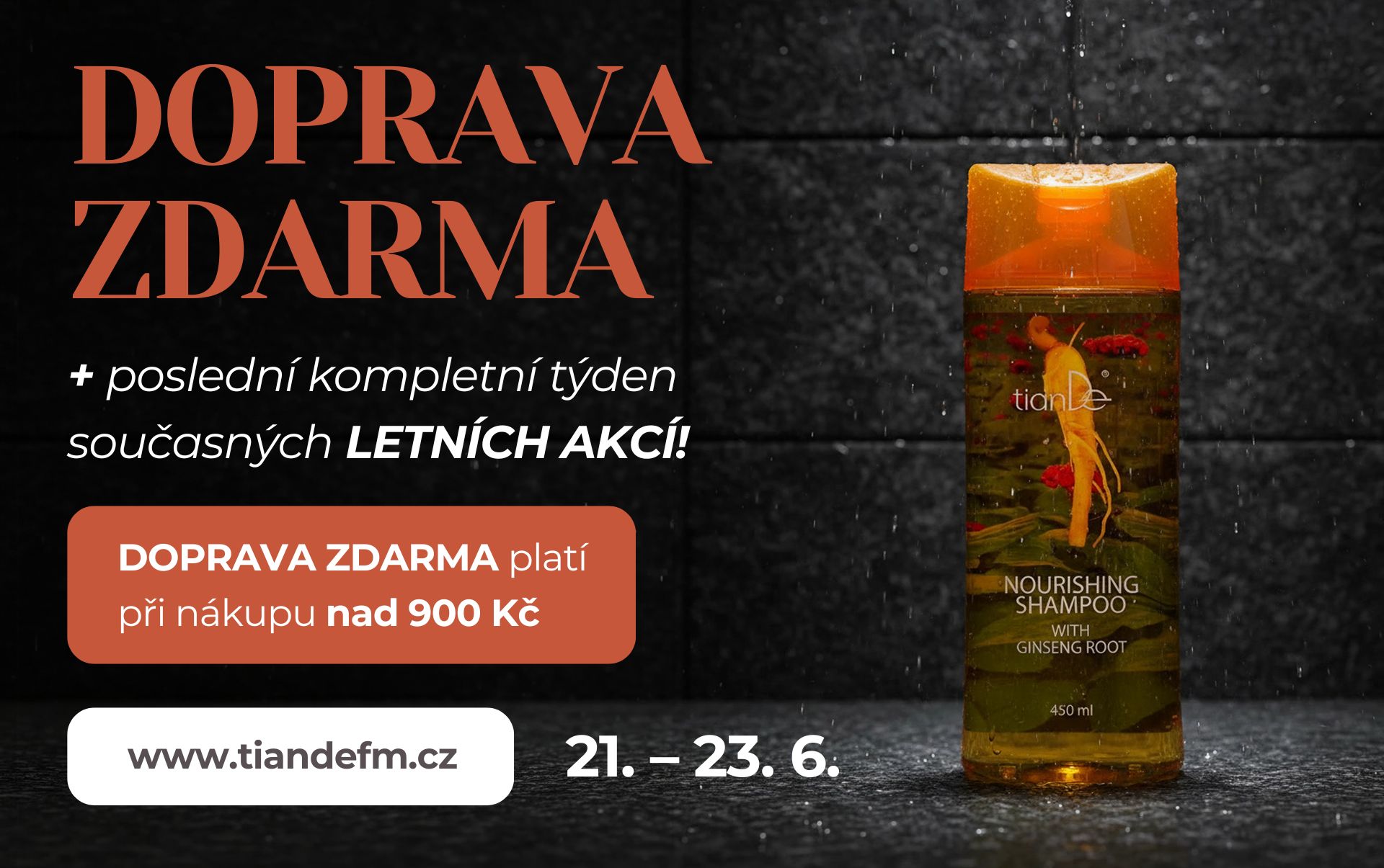 DOPRAVA ZDARMA pouze do úterý