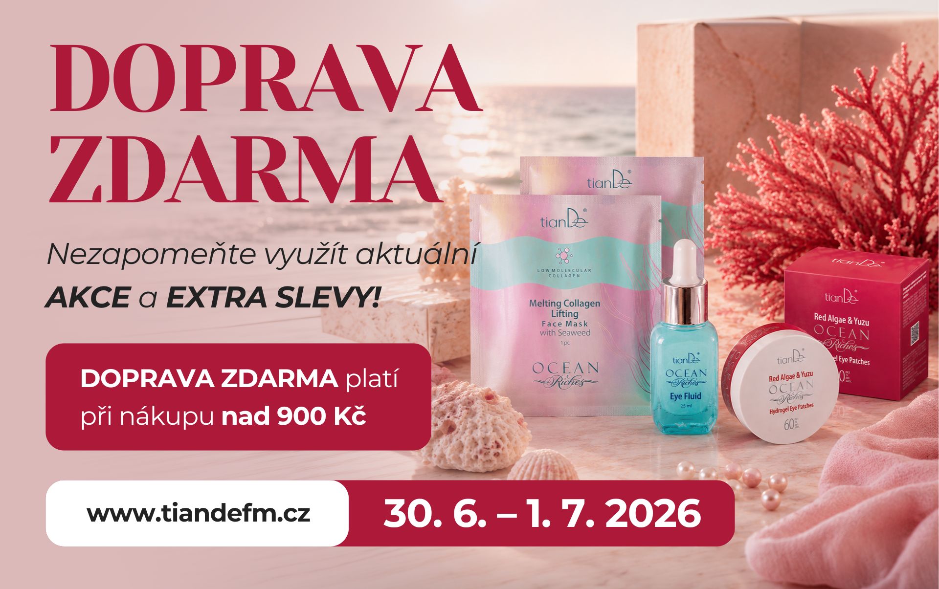 DOPRAVA ZDARMA na závěr června