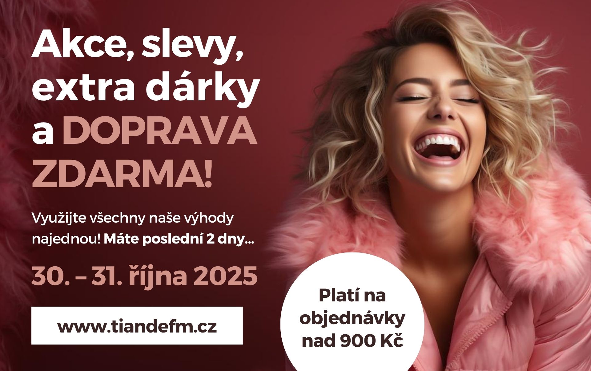 Akce, slevy i extra dárky a DOPRAVA ZDARMA!
