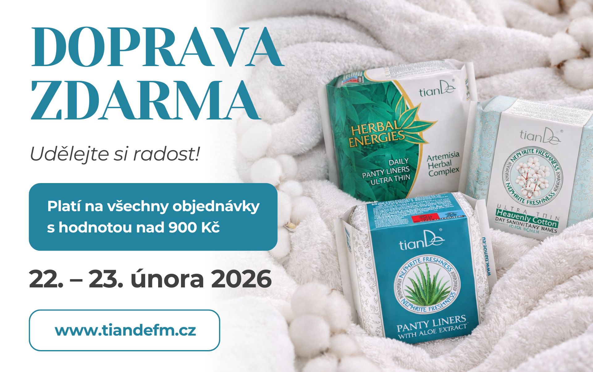 DOPRAVA ZDARMA JE TADY! 🚚