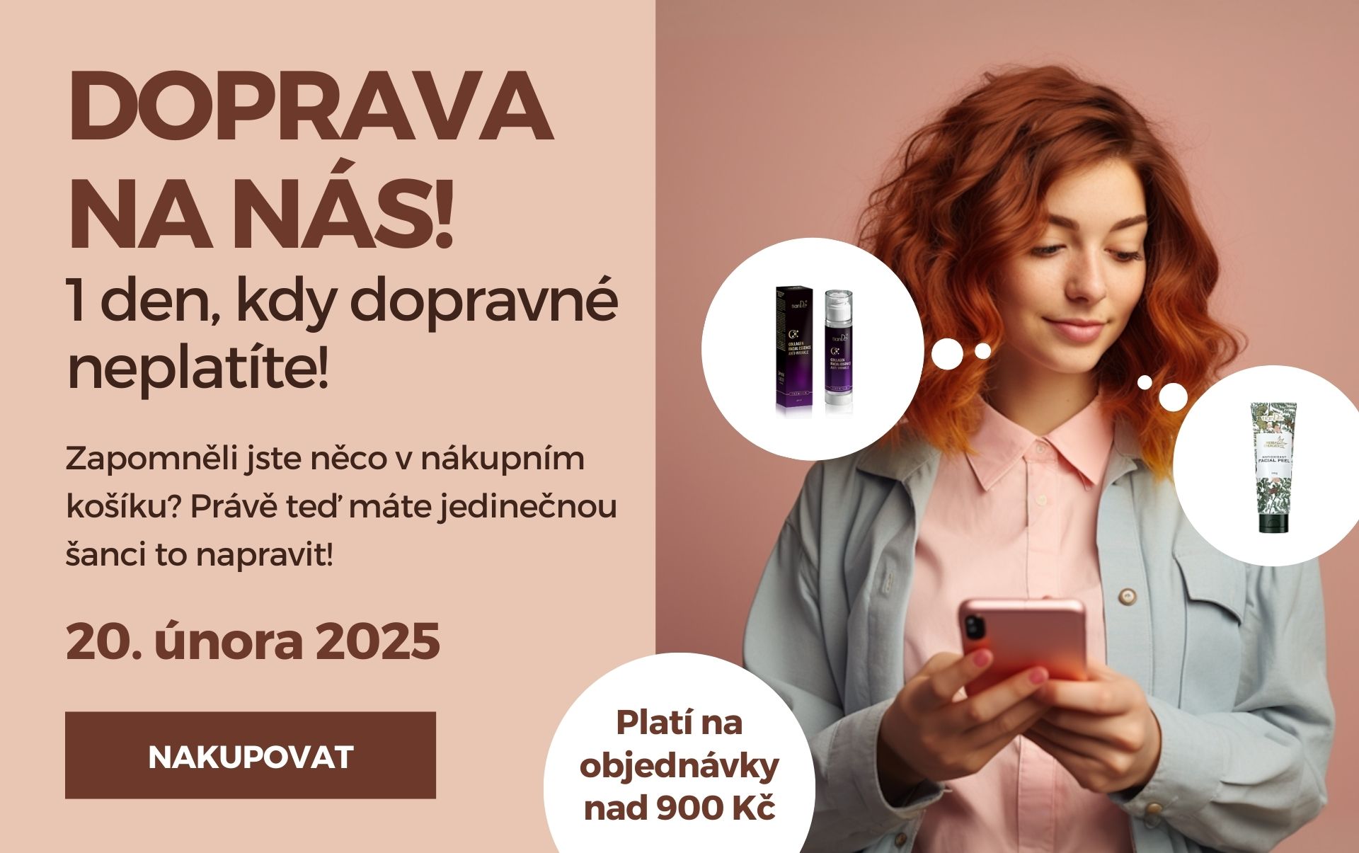 Blesková DOPRAVA ZDARMA je zpět! ⚡️