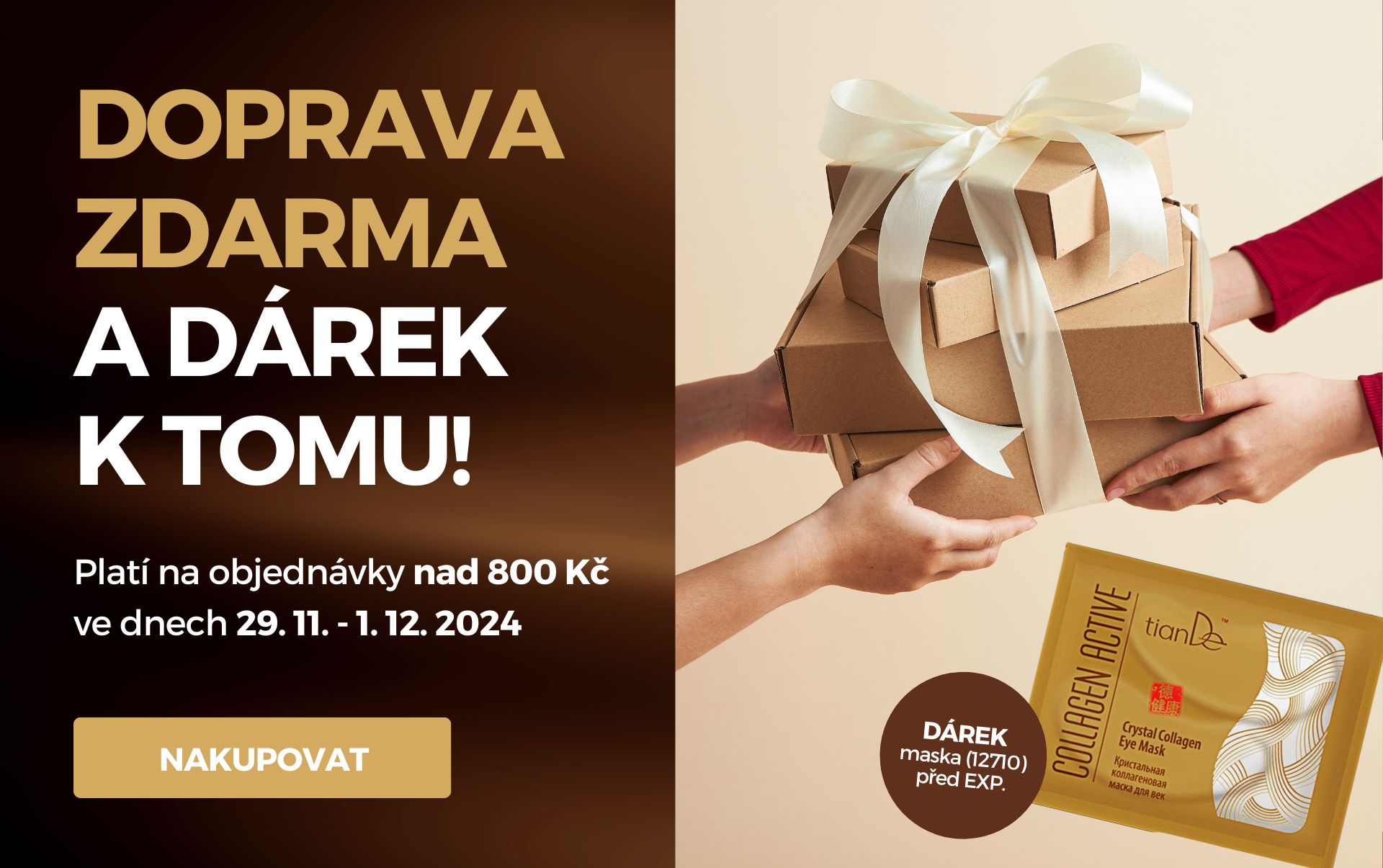 DOPRAVA ZDARMA a dárek k tomu!
