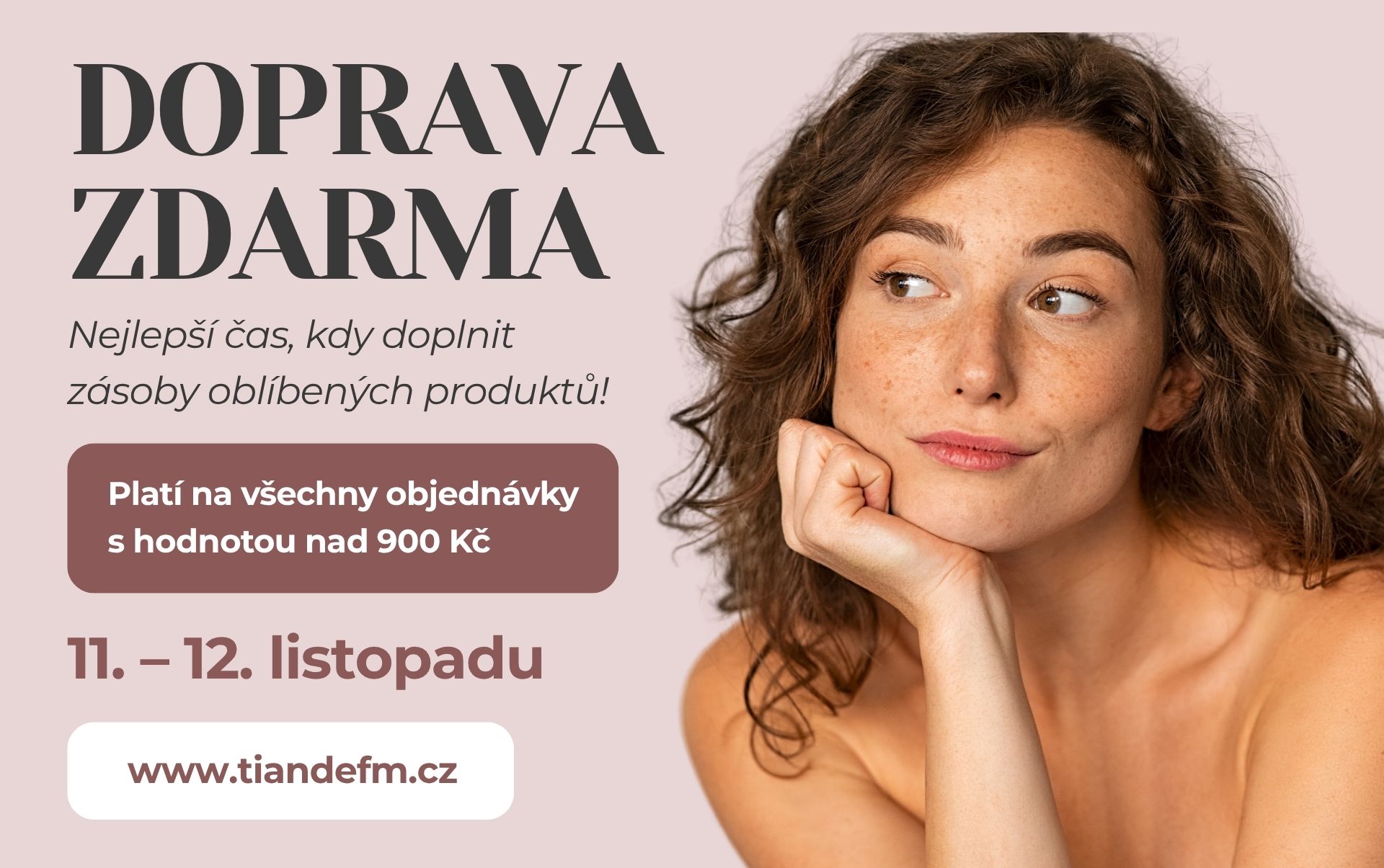 DOPRAVA ZDARMA je opět tady!