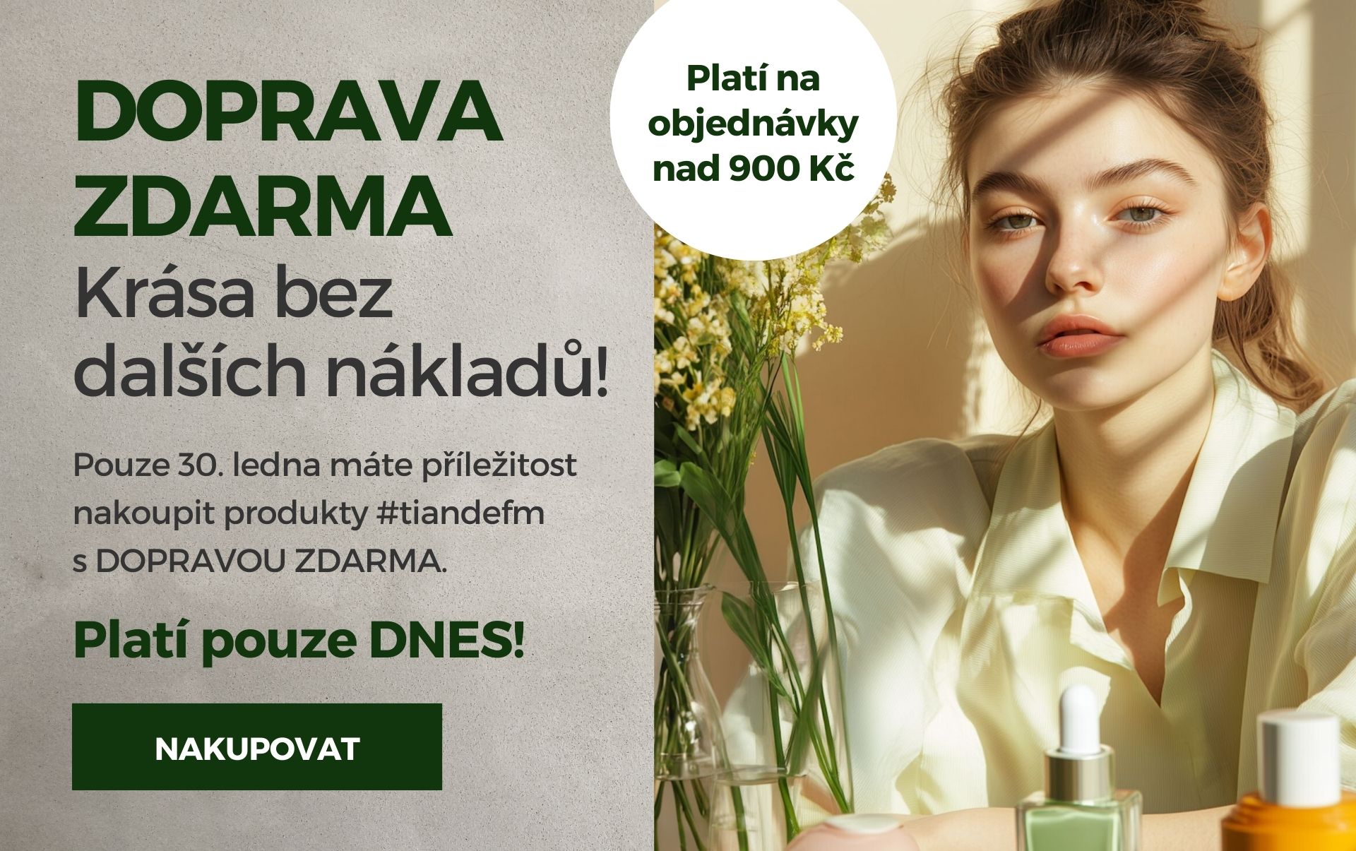 DOPRAVA ZDARMA JEN 30. LEDNA! 🌟