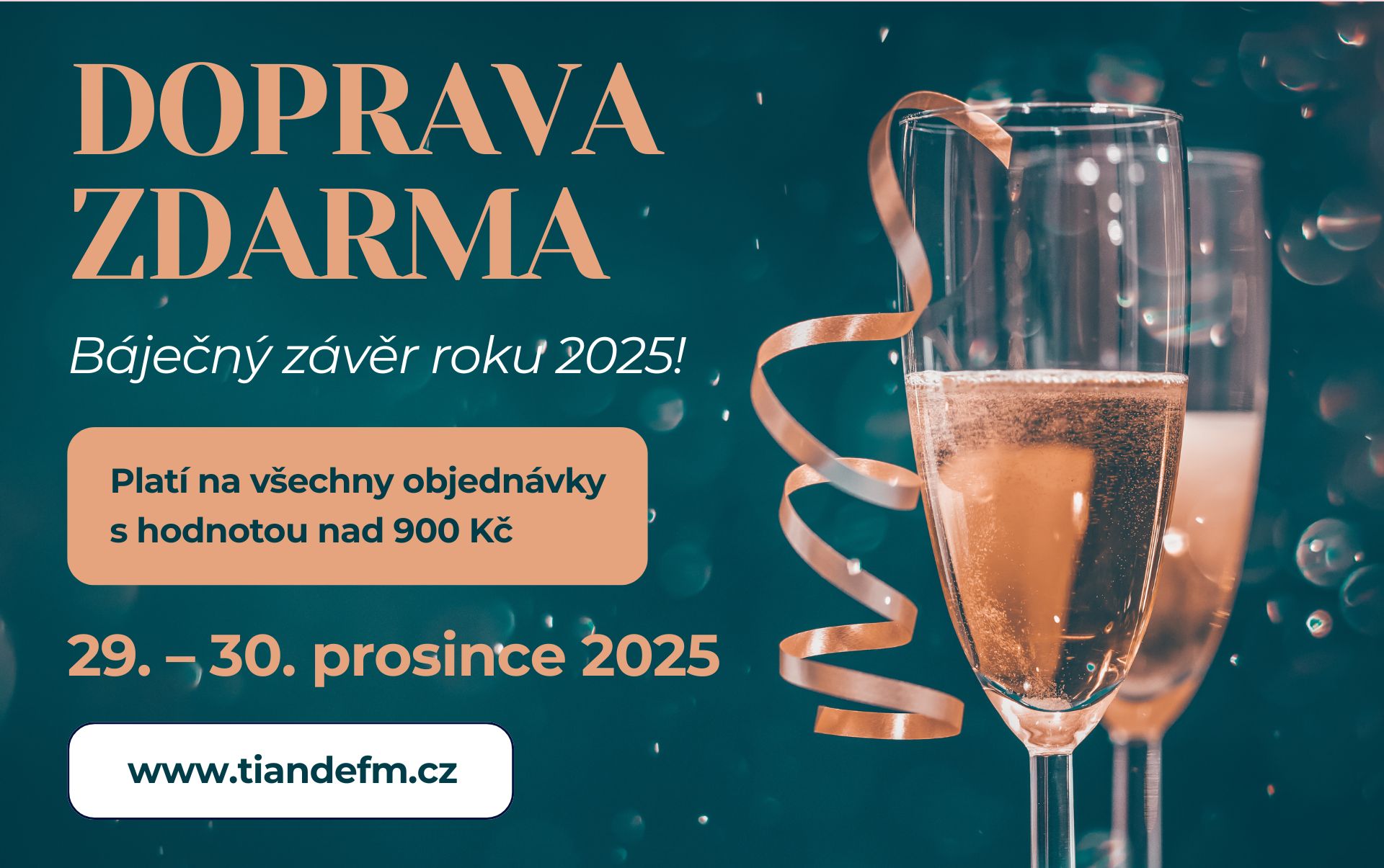 Konec zimních akcí + DOPRAVA ZDARMA!