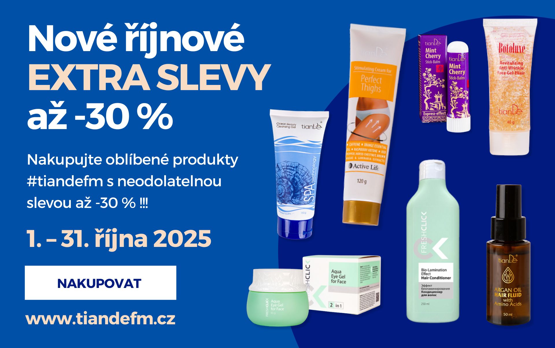 Říjnové EXTRA SLEVY jsou tady!