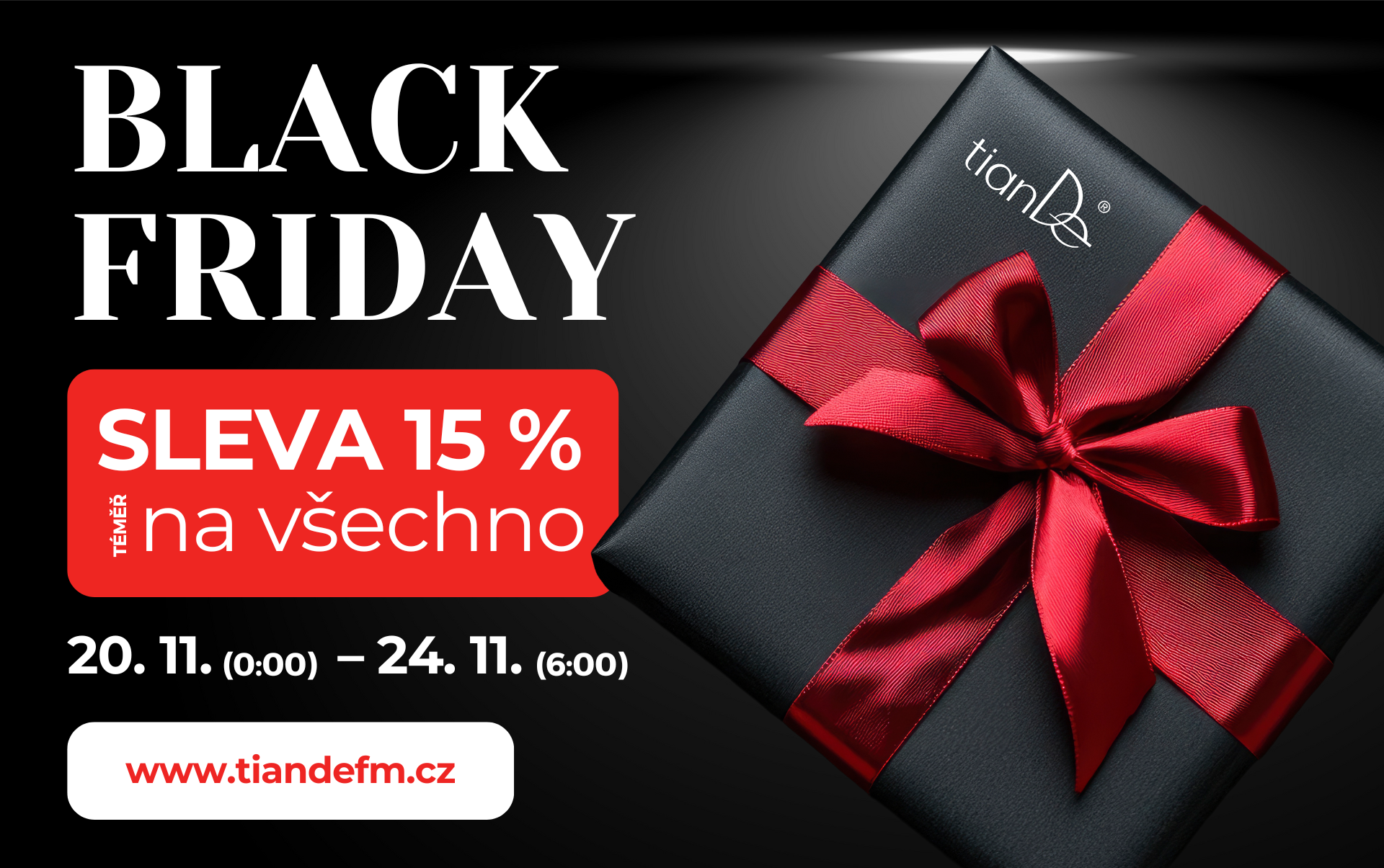 BLACK FRIDAY je zpět!
