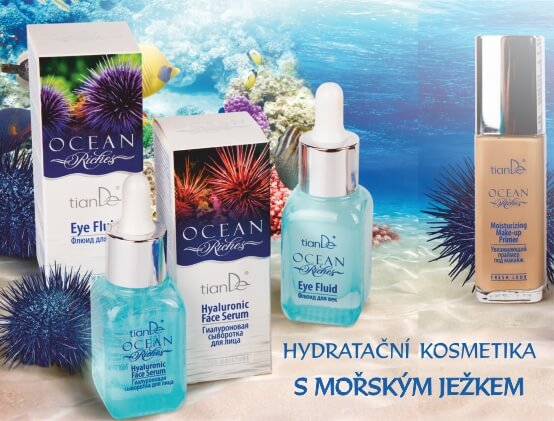 Ocean Riches_Hydratační kosmetika s mořským ježkem