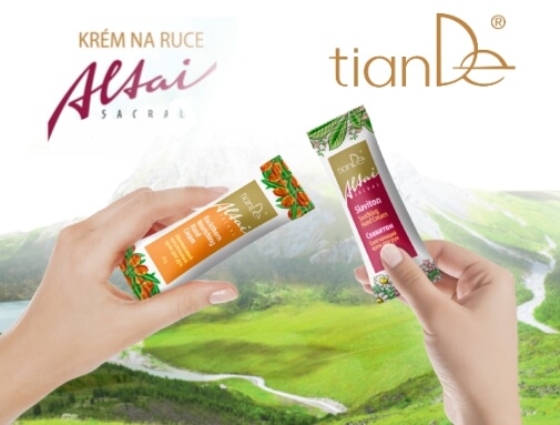 Krémy na ruce Altai sacral (Prezentace)