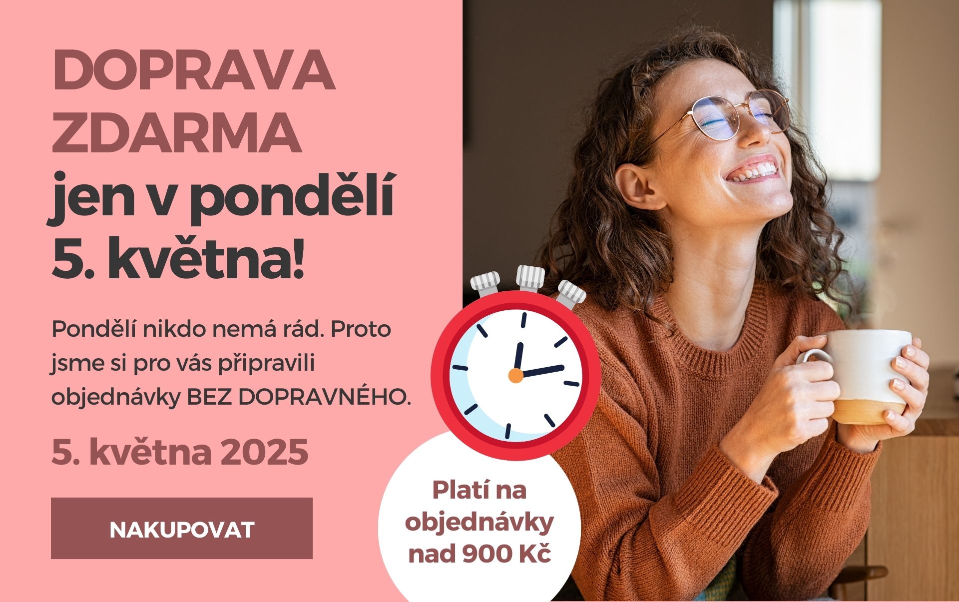 Pondělí nemá nikdo rád… Ale my vám ho zpříjemníme! 💌