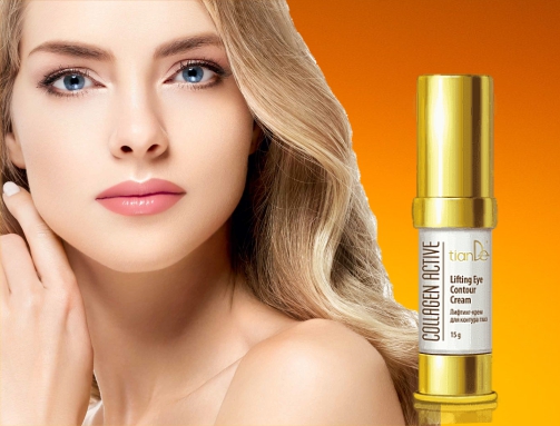 Liftingový krém na kontury očí Collagen Active (video)