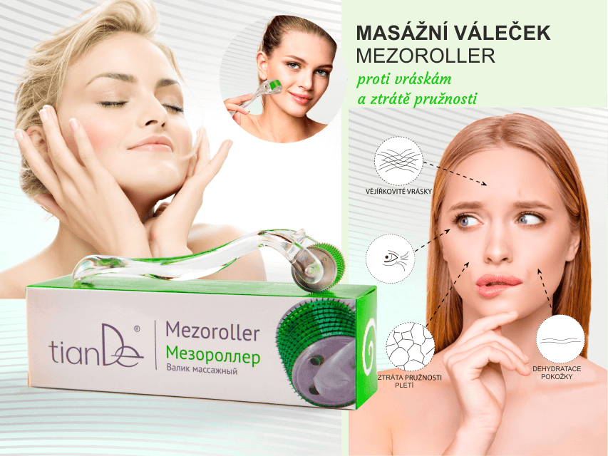 Masážní váleček - mezoroller (Prezentace)