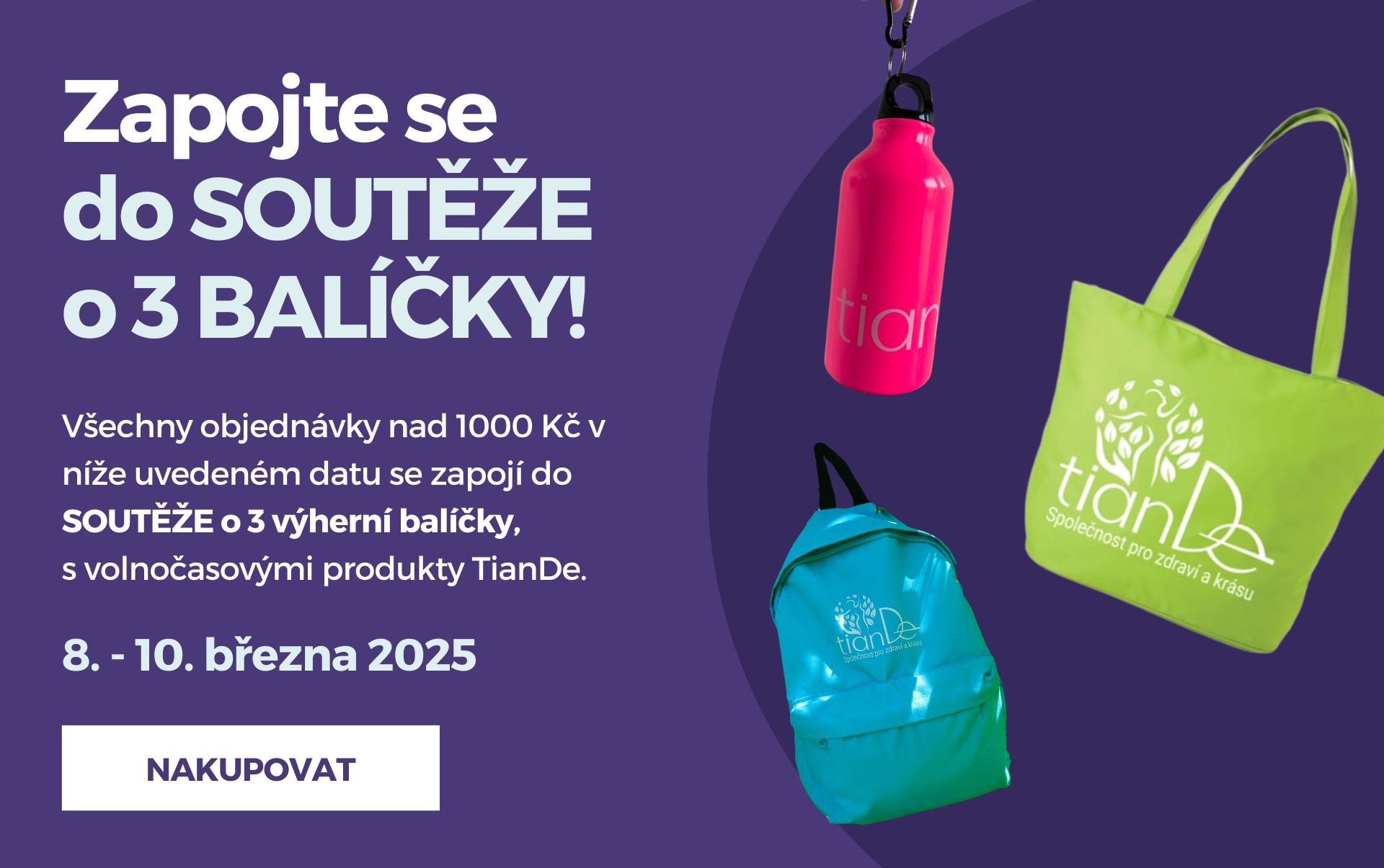 Soutěžte o 3 balíčky na MDŽ!