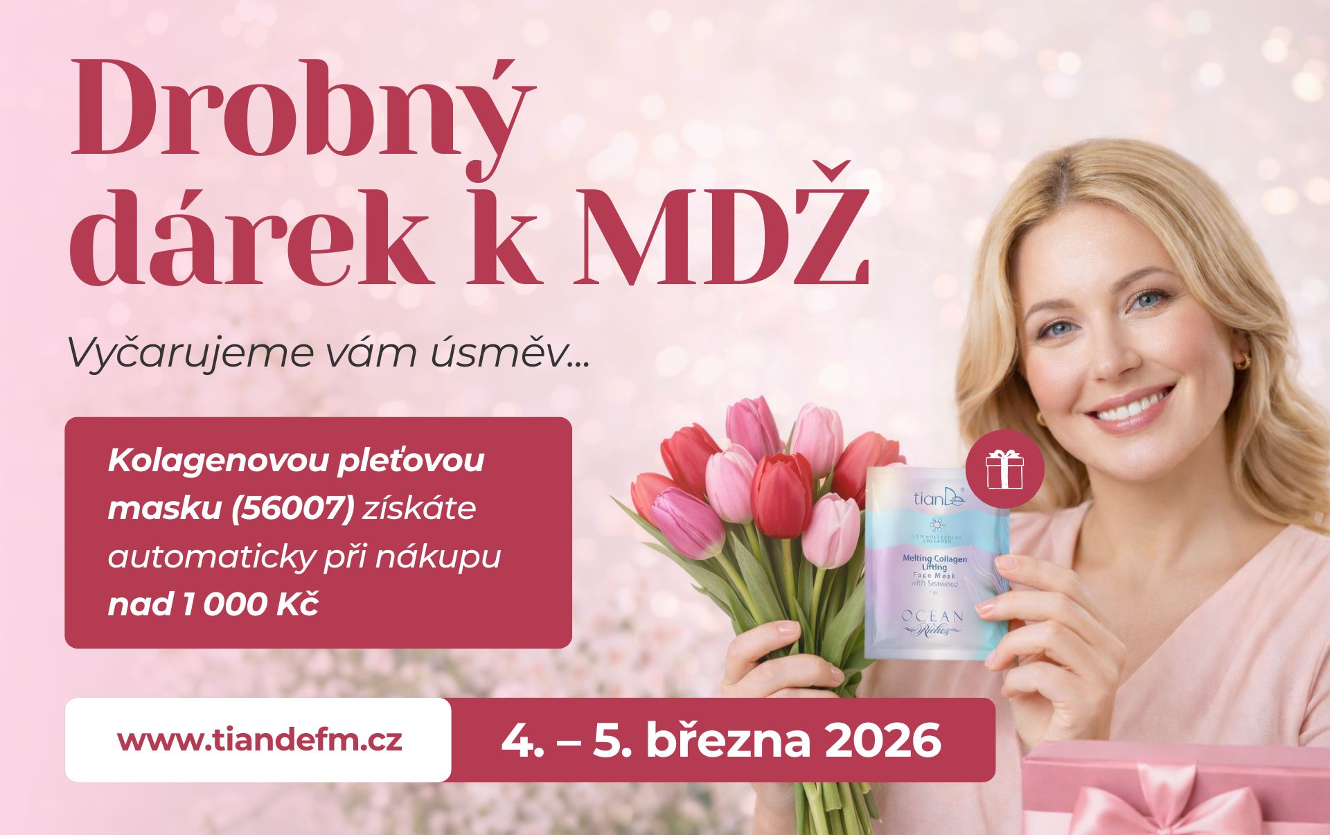 Máme pro vás dárek na MDŽ ♥️