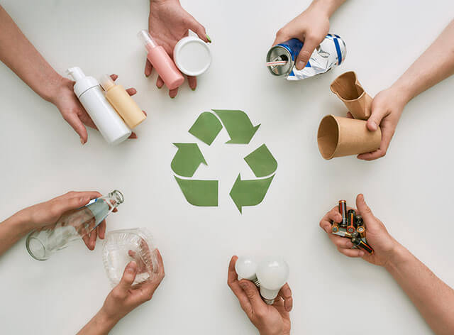 Třídění a recyklace obalů od kosmetiky