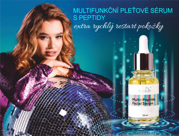 Multifunkční pleťové sérum s peptidy (Prezentace)