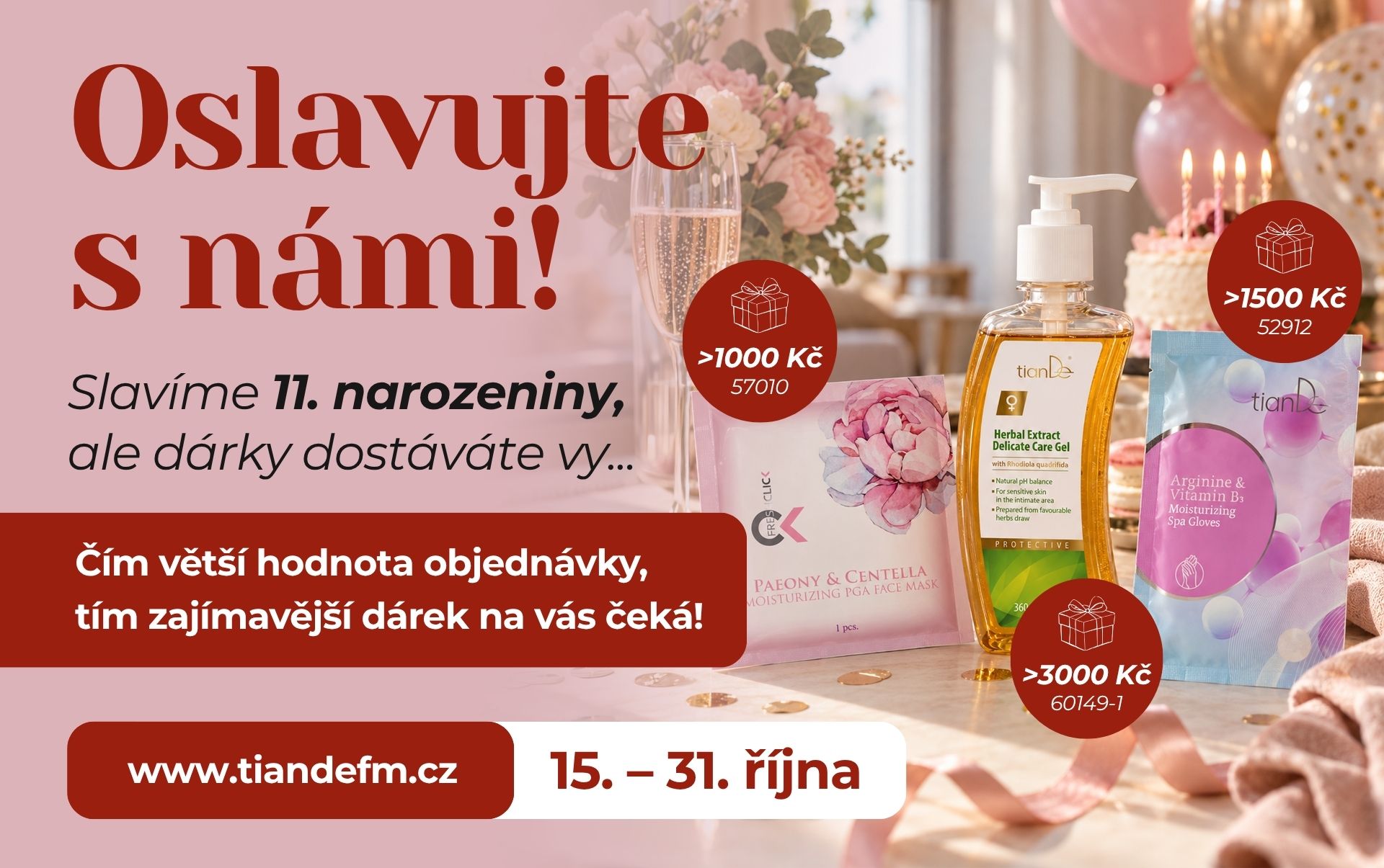 Oslavte s námi 11. narozeniny!
