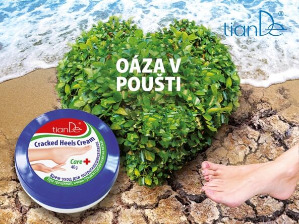 Krém na popraskané paty (Prezentace)