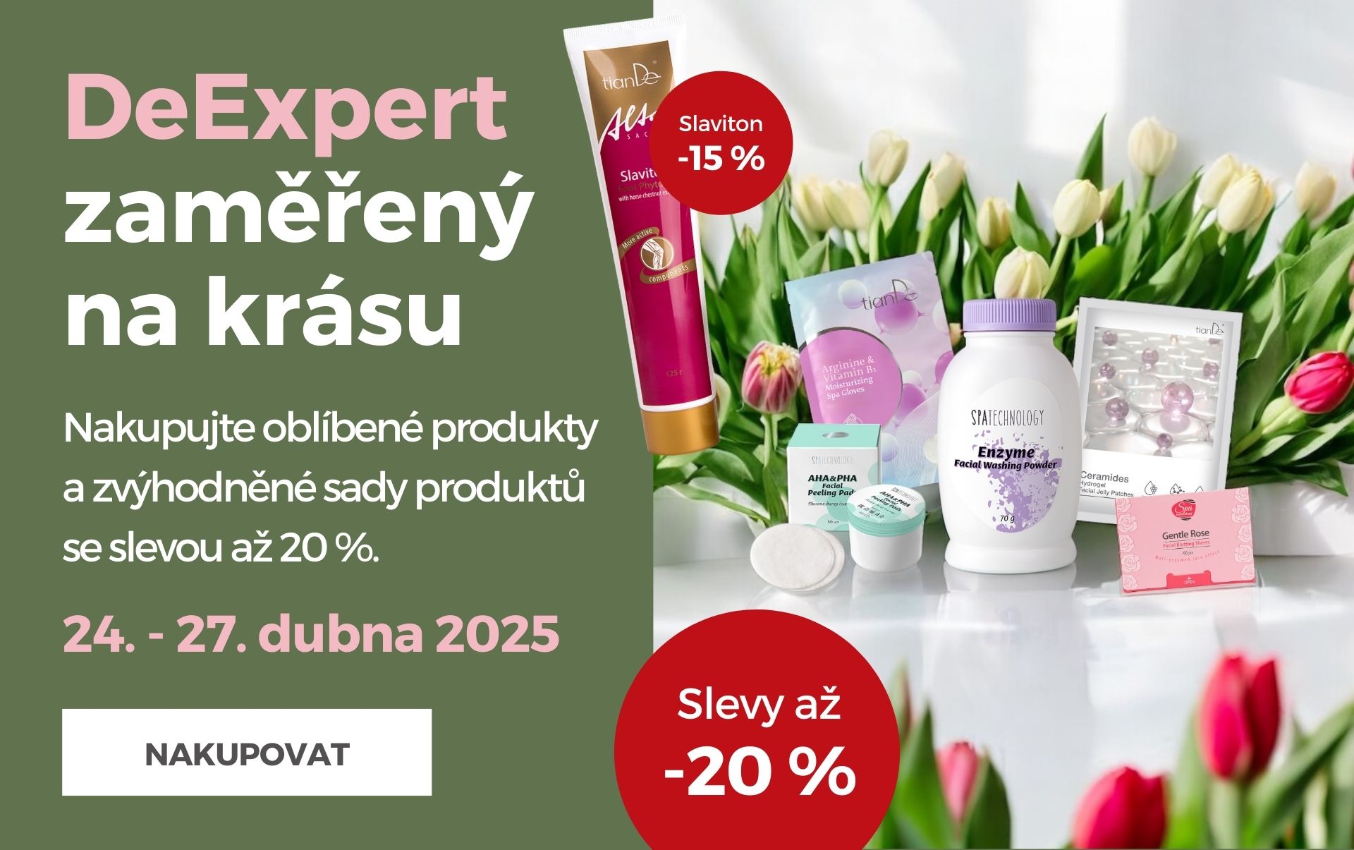 Oblíbený DeExpert zaměřený na krásu