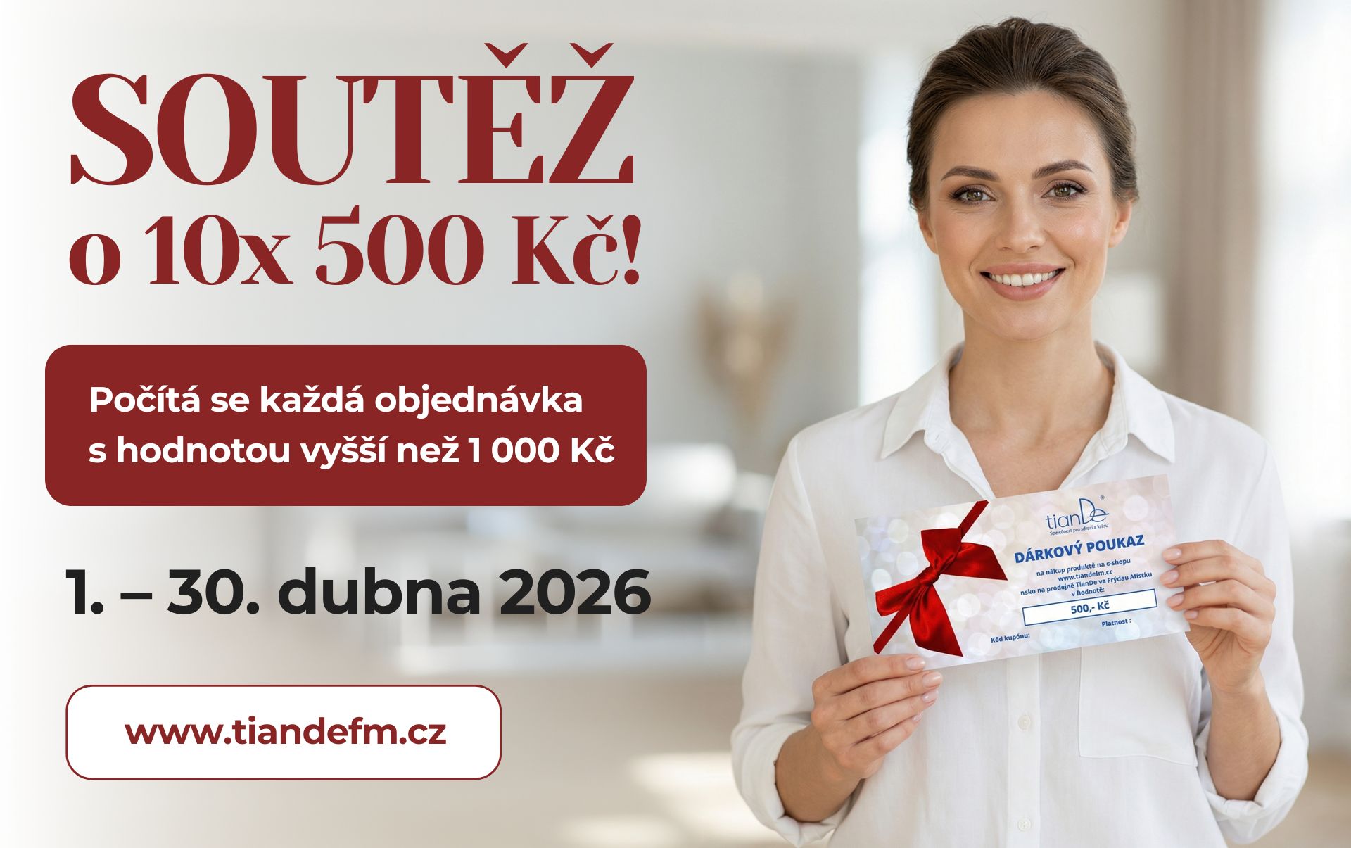 Motivační soutěž na duben