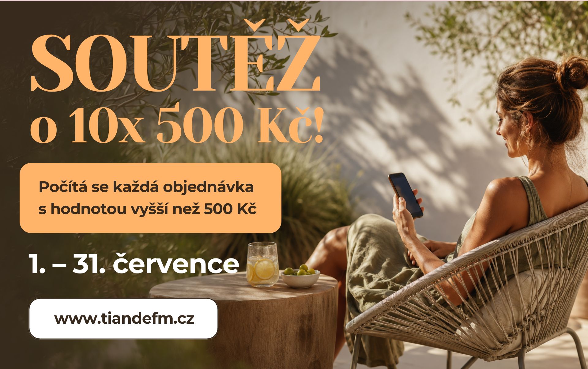 Skutečně motivační soutěž na červenec!