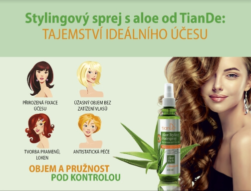 Stylingový spray na vlasyS Aloe Vera (Prezentace)