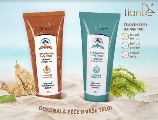 Tělové krémy Hainan Tao (Prezentace)