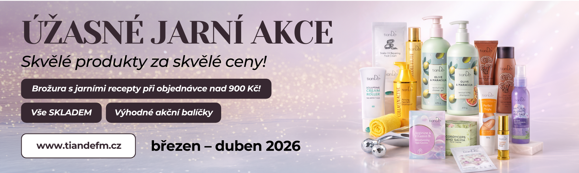 Jarní akce jsou tady!