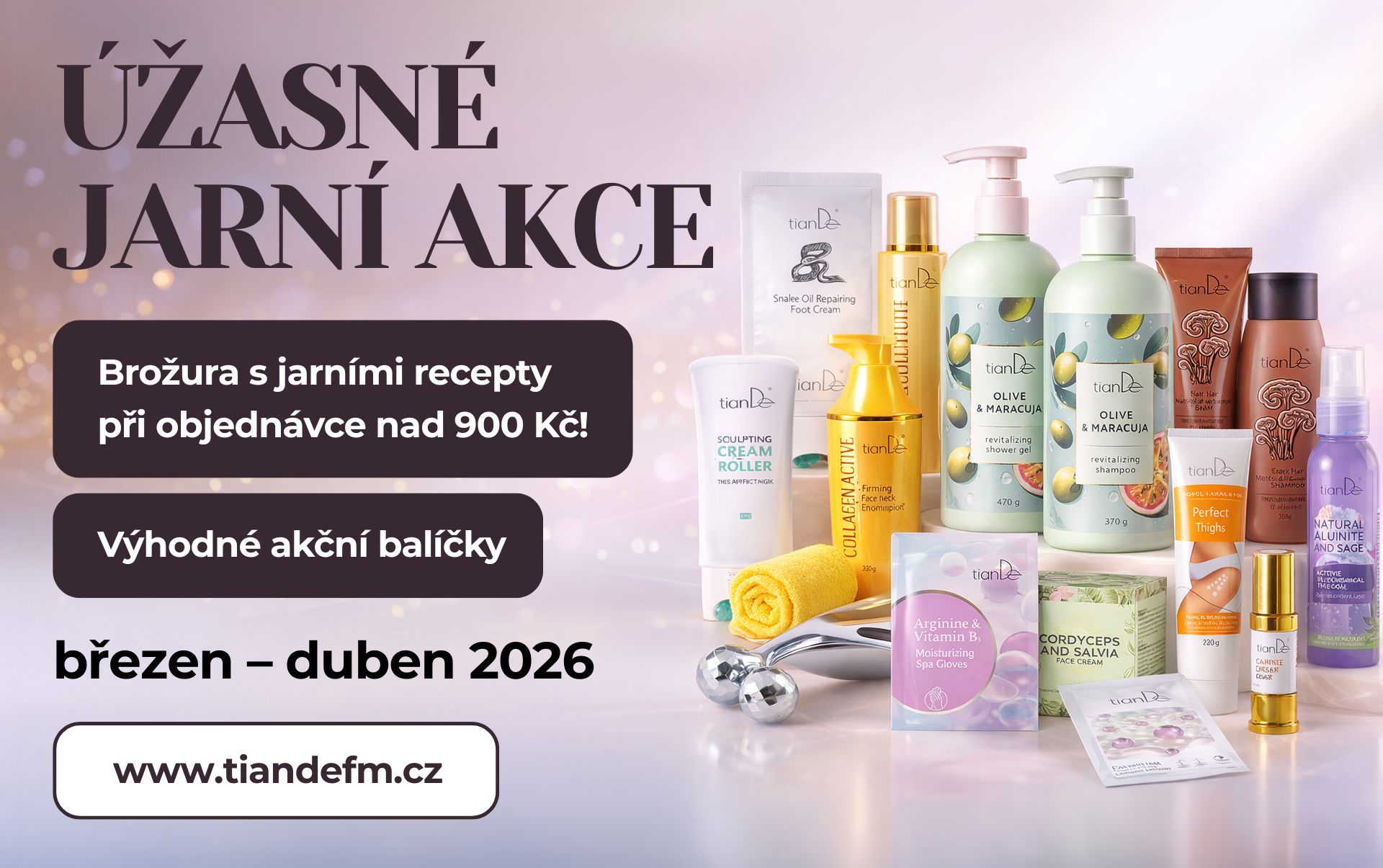 Jarní akce jsou tady!