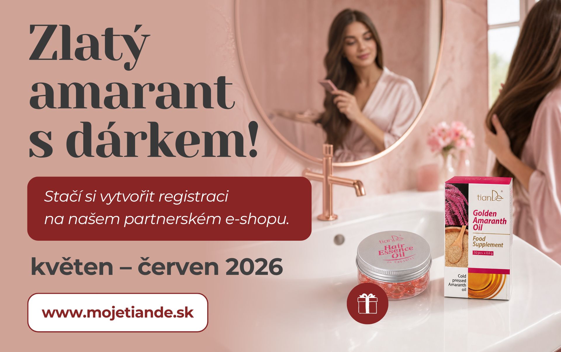 Zlatý Amarant s dárkem